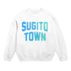JIMOTOE Wear Local Japanの杉戸町 SUGITO TOWN Crew Neck Sweatshirt