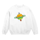 2Dうさぎの2Dうさぎ アナゴの惑星 Crew Neck Sweatshirt