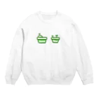 topotoposのプランター Crew Neck Sweatshirt