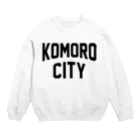 JIMOTOE Wear Local Japanの小諸市 KOMORO CITY Crew Neck Sweatshirt