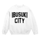 JIMOTOE Wear Local Japanの指宿市 IBUSUKI CITY Crew Neck Sweatshirt