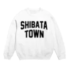 JIMOTOE Wear Local Japanの柴田町 SHIBATA TOWN Crew Neck Sweatshirt