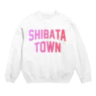 JIMOTOE Wear Local Japanの柴田町 SHIBATA TOWN Crew Neck Sweatshirt
