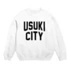 JIMOTOE Wear Local Japanの臼杵市 USUKI CITY Crew Neck Sweatshirt