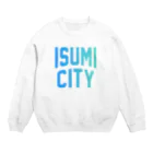 JIMOTOE Wear Local Japanのいすみ市 ISUMI CITY Crew Neck Sweatshirt