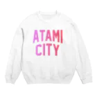 JIMOTOE Wear Local Japanの熱海市 ATAMI CITY スウェット