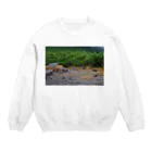 ヴァーチカルのきつね Crew Neck Sweatshirt