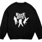 Mohican GraphicsのRave Boy Records Crew Neck Sweatshirt