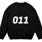 HAMIDASHIの市外局番は011！（オーワンワン） Crew Neck Sweatshirt