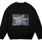 mothofthesunのHAsU 黒 Crew Neck Sweatshirt