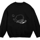 むにちょこのにんぎょちゃん（ぷくぷく） Crew Neck Sweatshirt