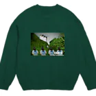 移動図書館　福来号(ふくろうごう)のインフルエンザの時の夢 Crew Neck Sweatshirt