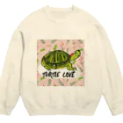 316(MIHIRO)のアカミミちゃん① カラフル Crew Neck Sweatshirt