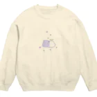 yumeochiのよりそいゆうれい Crew Neck Sweatshirt