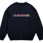 2分間退場のサッカー少年 Crew Neck Sweatshirt