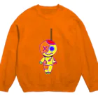 Ａ’ｚｗｏｒｋＳのHANGING VOODOO DOLL VIVID Crew Neck Sweatshirt