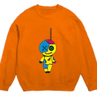 Ａ’ｚｗｏｒｋＳのHANGING VOODOO DOLL  CMYK Crew Neck Sweatshirt