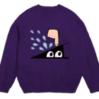 Ａ’ｚｗｏｒｋＳの押されるスリスリくん Crew Neck Sweatshirt