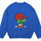 愉快レトロ雑貨屋★39太郎の🌷お眠なちうりぴ🌷 Crew Neck Sweatshirt