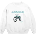 SNSTの某アクセサリーブランドの色のバイク Crew Neck Sweatshirt