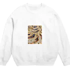 めぐりずむのぎょーざ Crew Neck Sweatshirt