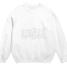 My clone eyesのCreepy Crew Neck Sweatshirt