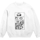 wktkライブ公式グッズショップのオシャレなてんあご Crew Neck Sweatshirt