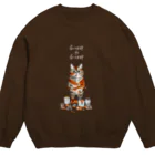 MAiのトラになりたいネコ Crew Neck Sweatshirt