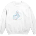 ちきま屋のゲームするりりはる Crew Neck Sweatshirt