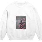 Emu createのJust call my name Crew Neck Sweatshirt