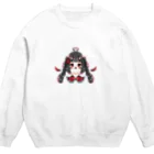 理の#地雷 #うさぎ #天使 Crew Neck Sweatshirt