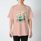 雨音はるじのflower スタンダードTシャツ