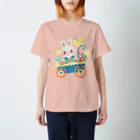 雨音はるじのflower スタンダードTシャツ