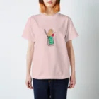 なまず店のソフトクリームソーダ（cream soda） Regular Fit T-Shirt