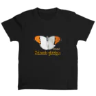 アニマル四字熟語の魅惑のツマベニチョウ　Hebomoia glaucippe スタンダードTシャツ