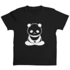 ヒフミヨイのざパンダ（白） スタンダードTシャツ