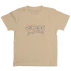 ダウン症のあるニコ（７歳）のさくひんのニコロボフレンズ Regular Fit T-Shirt