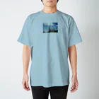 さちの上にむかって咲く花 Regular Fit T-Shirt