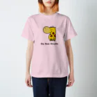 いそがしくてもメシの鼻の大きなキリン スタンダードTシャツ