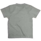 キッズサイズ　わんぱくぽめる堂のキッズサイズ*CT73 たこさんwinなーの視力検査B  Regular Fit T-Shirtの裏面