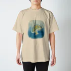 caracol-theaterのハナガサクラゲ スタンダードTシャツ