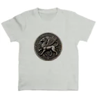 アニマル四字熟語のグリフォンメダル　griffin　デザイン Regular Fit T-Shirt