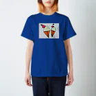 おやこのクロッキーのアイスクレープ Regular Fit T-Shirt