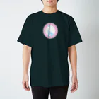 PINK　DINOSAURのゆめかわきょうりゅう(ブラキオサウルス) Regular Fit T-Shirt