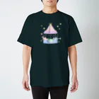 PINK　DINOSAURのゆめかわきょうりゅう(パラサウロロフス) スタンダードTシャツ