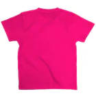 PINK　DINOSAURのうさぎ迷彩 スタンダードTシャツの裏面