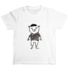 CUROGNACのくまきち（ベレーボーダー） Regular Fit T-Shirt