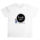 soramark（ソラマーク）　フォトグッズのLook me! 　photoグッズ　ブラック スタンダードTシャツ