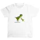 dinoshirtsのティラノサウルスの親子 Regular Fit T-Shirt