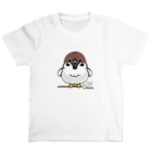 キッズサイズ　わんぱくぽめる堂のキッズサイズ* スズメがちゅん ちゅん Regular Fit T-Shirt
